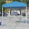 Flash Furniture Blue Pop Up Canopy Tent and Bi-Fold Table Set JJ-GZ88183Z-BL-GG - alternate 1